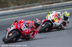 duel fratricide entre les Ducati
