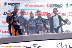 Podium course 1 samedi