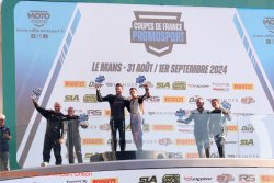Podium Promosport Le Mans 2024