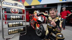 Alvaro Bautista sacrés champion du monde avec Ducati