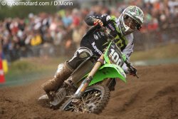 Tommy Searle fait le dos rond