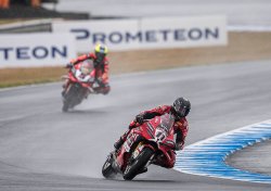 Une deuxième victoire sous des trombes d'eau