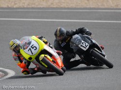 Belle prestation de Jordan Levy en 125 cc